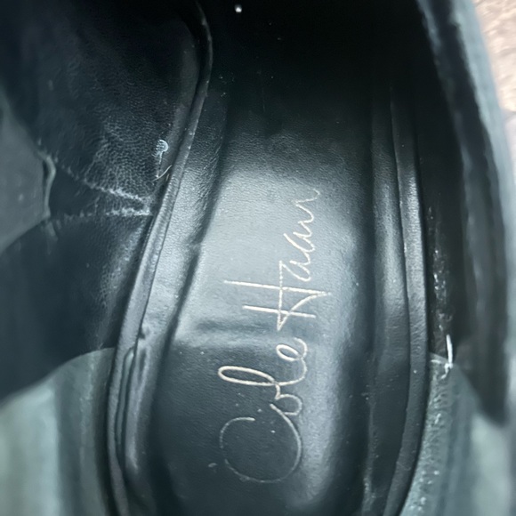 Cole Haan Black Heeled Ankle Boots - Picture 4 of 6